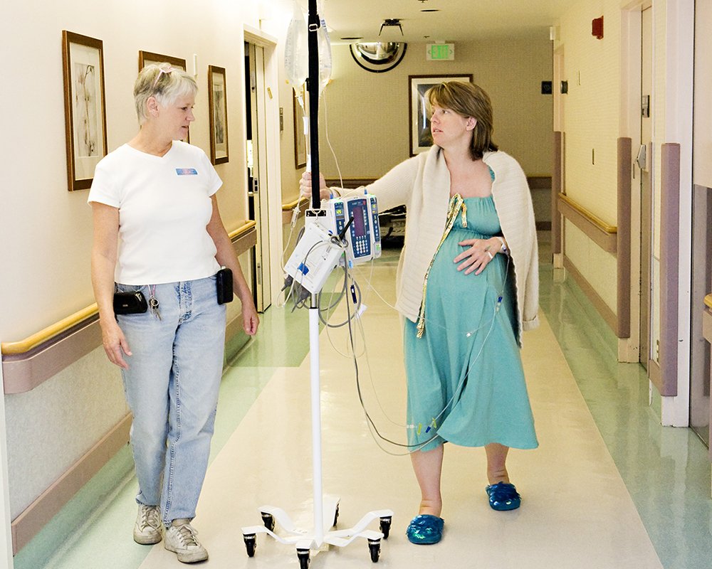 Walking with client doula walking with client #341 during early labor